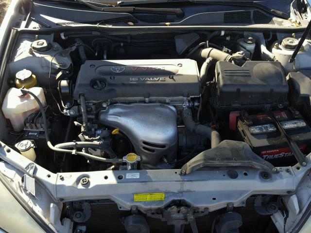 4T1BE30K24U925810 - 2004 TOYOTA CAMRY LE SILVER photo 7