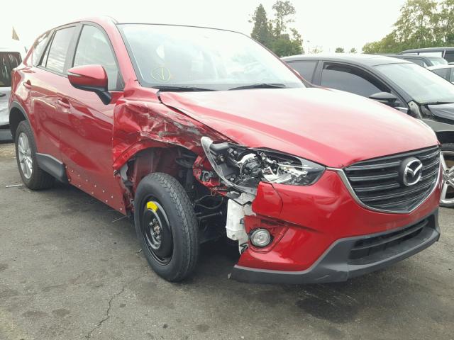 JM3KE2CY1G0892316 - 2016 MAZDA CX-5 TOURI RED photo 1