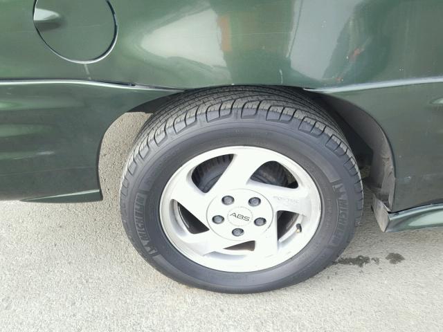 1G2NF12E9YM756910 - 2000 PONTIAC GRAND AM S მწვანე ფოტო 9