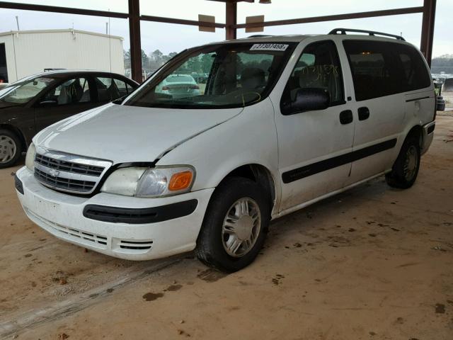 1GNDX03EX4D255281 - 2004 CHEVROLET VENTURE WHITE photo 2