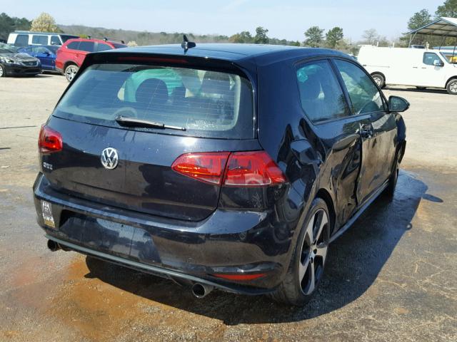 3VWYT7AU2FM037347 - 2015 VOLKSWAGEN GTI BLACK photo 4