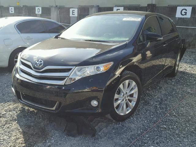 4T3ZA3BB2DU073974 - 2013 TOYOTA VENZA LE BLACK photo 2