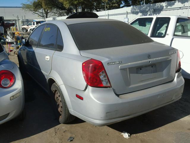 KL5JD56Z45K236373 - 2005 SUZUKI FORENZA S SILVER photo 3