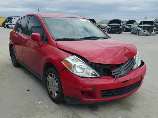 3N1BC1CP3CL382596 - 2012 NISSAN VERSA S RED photo 1