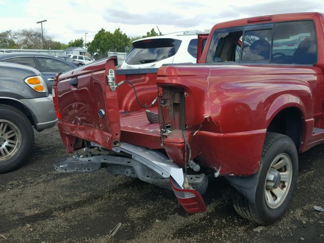 1FTYR14U53PB64660 - 2003 FORD RANGER SUP RED photo 9
