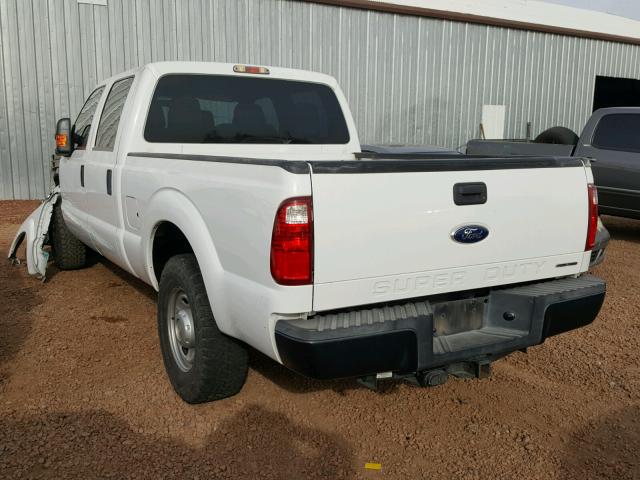 1FT7W2A64CEC13620 - 2012 FORD F250 SUPER SILVER photo 3