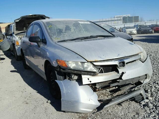 2HGFA16208H018366 - 2008 HONDA CIVIC DX SILVER photo 1