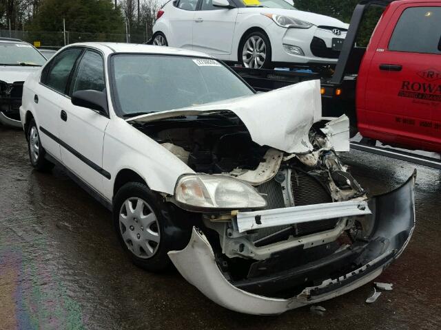 1HGEJ6677YL057222 - 2000 HONDA CIVIC LX WHITE photo 1