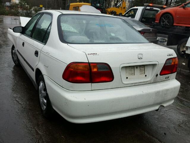 1HGEJ6677YL057222 - 2000 HONDA CIVIC LX WHITE photo 3