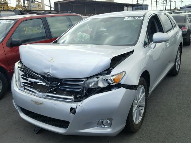 4T3ZA3BB3BU044609 - 2011 TOYOTA VENZA BASE SILVER photo 2