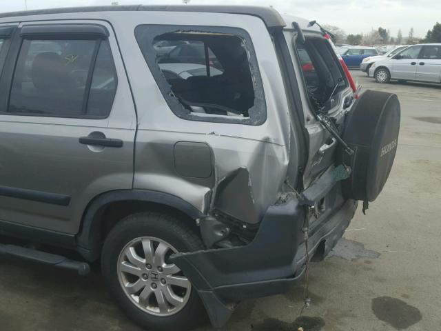 JHLRD78876C042027 - 2006 HONDA CR-V EX CHARCOAL photo 9