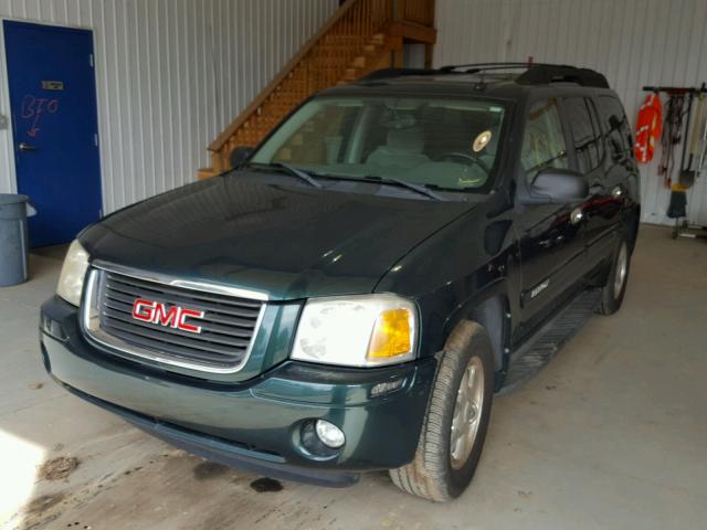 1GKES16S856116036 - 2005 GMC ENVOY XL GREEN photo 2