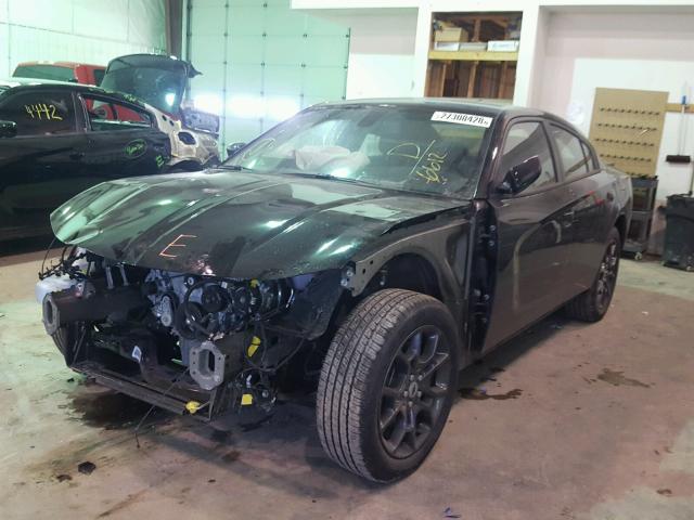 2C3CDXJG2JH126612 - 2018 DODGE CHARGER GT BLACK photo 2