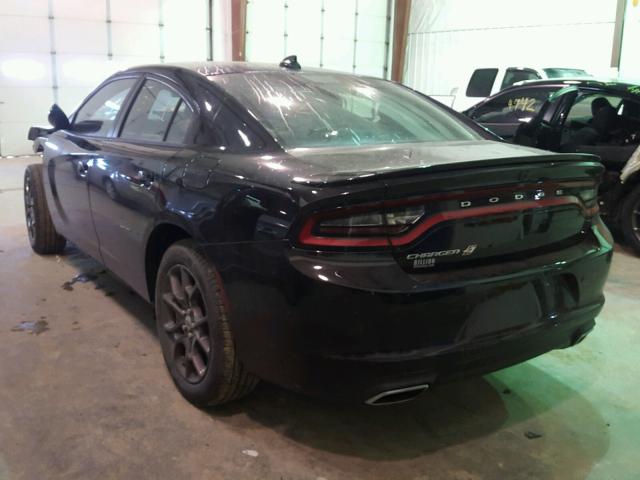 2C3CDXJG2JH126612 - 2018 DODGE CHARGER GT BLACK photo 3