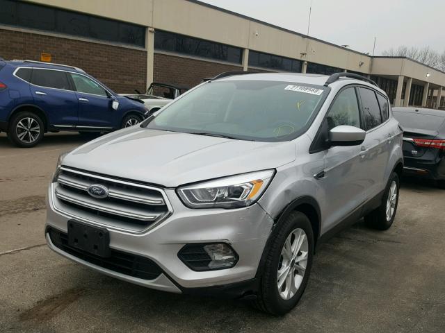 1FMCU0GD0HUD05959 - 2017 FORD ESCAPE SE SILVER photo 2