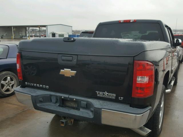 1GCEC29J39Z176232 - 2009 CHEVROLET SILVERADO BLACK photo 4