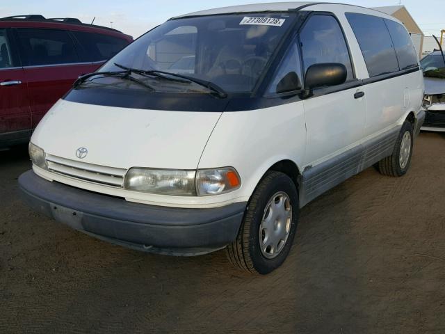 JT3AC22S4P1018516 - 1993 TOYOTA PREVIA LE WHITE photo 2