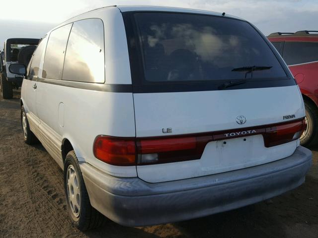 JT3AC22S4P1018516 - 1993 TOYOTA PREVIA LE WHITE photo 3