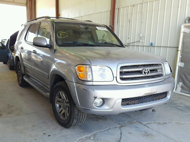 5TDBT48A04S223985 - 2004 TOYOTA SEQUOIA LI GRAY photo 1