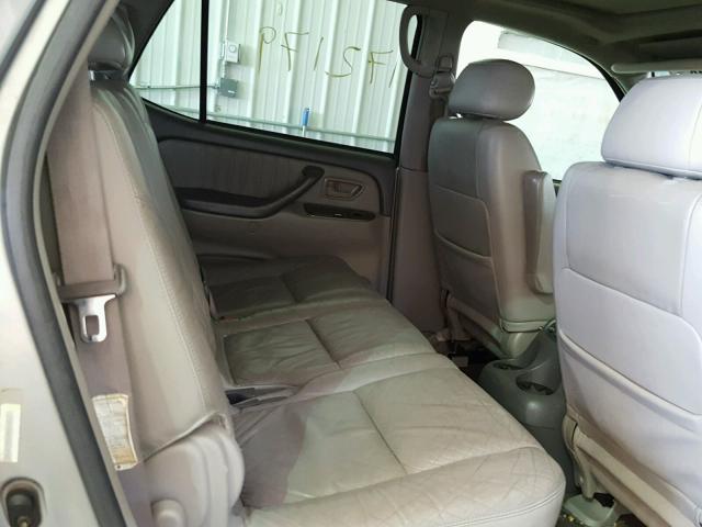 5TDBT48A04S223985 - 2004 TOYOTA SEQUOIA LI GRAY photo 6