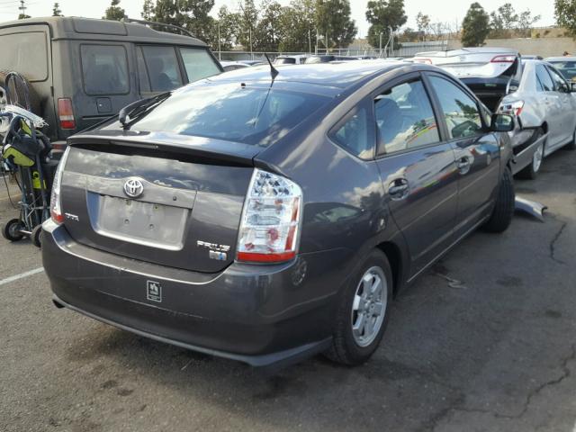 JTDKB20U073259159 - 2007 TOYOTA PRIUS CHARCOAL photo 4