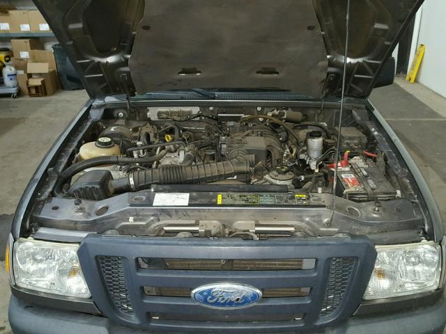 1FTYR10D67PA42904 - 2007 FORD RANGER GRAY photo 7