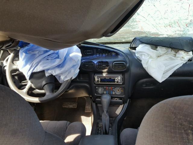 1G2WK52J81F111728 - 2001 PONTIAC GRAND PRIX მუქწითელი ფოტო 9