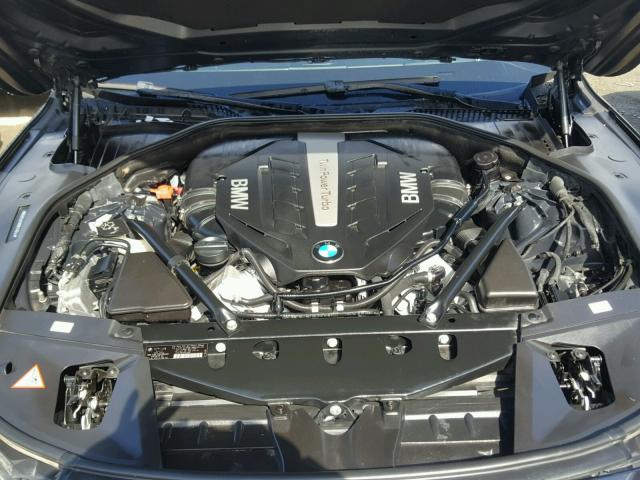 WBAYE8C59DD131644 - 2013 BMW 750LI BLUE photo 7