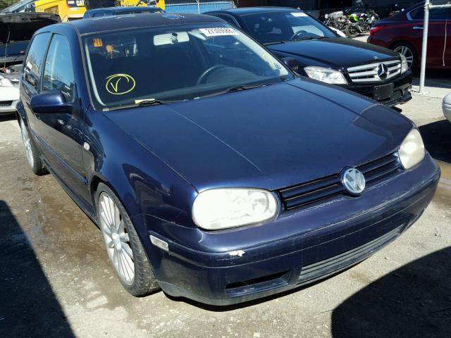 9BWBK61J824054077 - 2002 VOLKSWAGEN GOLF GL BLUE photo 1