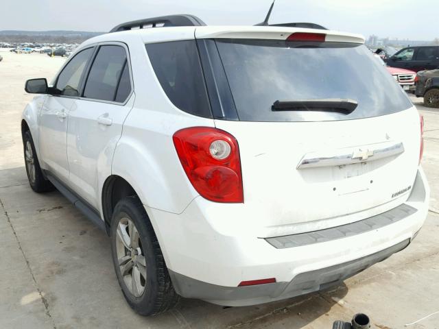 2CNALDEC9B6204551 - 2011 CHEVROLET EQUINOX LT WHITE photo 3