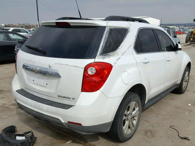 2CNALDEC9B6204551 - 2011 CHEVROLET EQUINOX LT WHITE photo 4