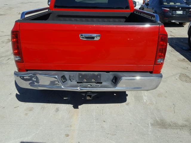 1D7HA16K54J243078 - 2004 DODGE RAM 1500 S RED photo 6