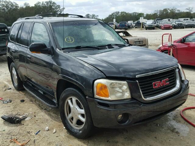 1GKDT13S142275824 - 2004 GMC ENVOY BLACK photo 1