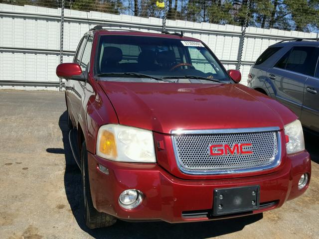 1GKET63M272149575 - 2007 GMC ENVOY DENA RED photo 9