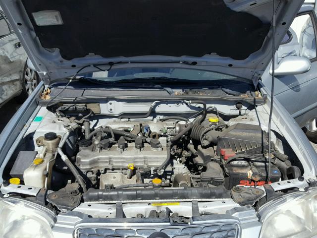 3N1CB51D63L796883 - 2003 NISSAN SENTRA XE SILVER photo 7