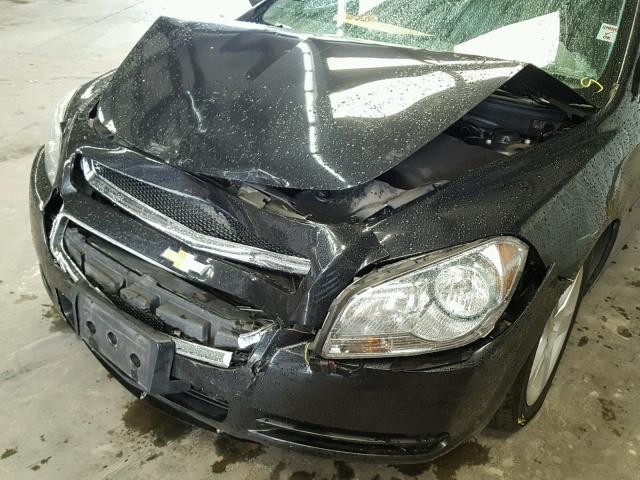 1G1ZB5E06CF217487 - 2012 CHEVROLET MALIBU LS შავი ფოტო 9