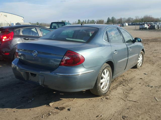 2G4WD582961233126 - 2006 BUICK LACROSSE C BLUE photo 4