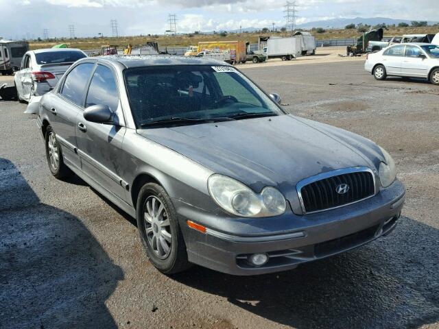 KMHWF35H43A826658 - 2003 HYUNDAI SONATA GLS GRAY photo 1