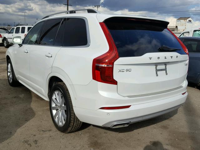 YV4A22PK3G1032976 - 2016 VOLVO XC90 T6 WHITE photo 3