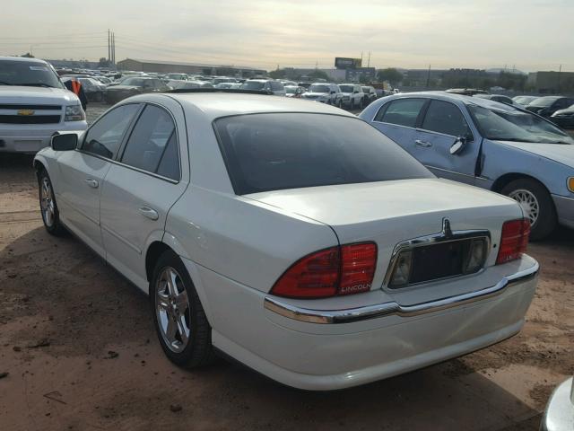 1LNHM86S52Y711790 - 2002 LINCOLN LS 白色 照片 3
