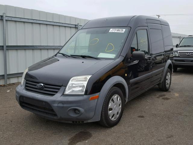 NM0LS7AN8DT155956 - 2013 FORD TRANSIT CO BLACK photo 2