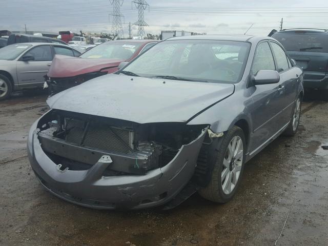 1YVHP80D265M62663 - 2006 MAZDA 6 S GRAY photo 2