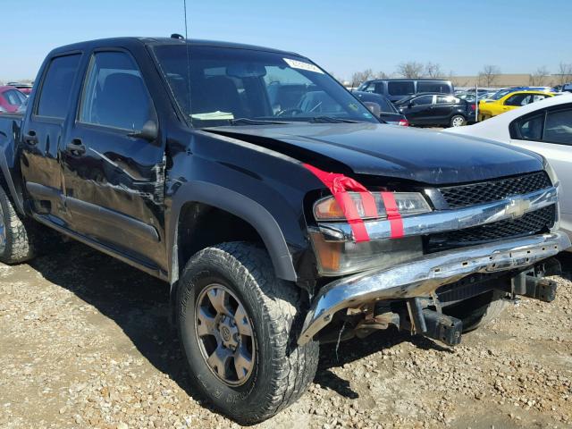 1GCDT13E088100814 - 2008 CHEVROLET COLORADO BLACK photo 9