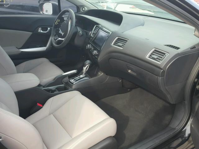 2HGFG3B04FH529137 - 2015 HONDA CIVIC EXL 黑色 照片 5