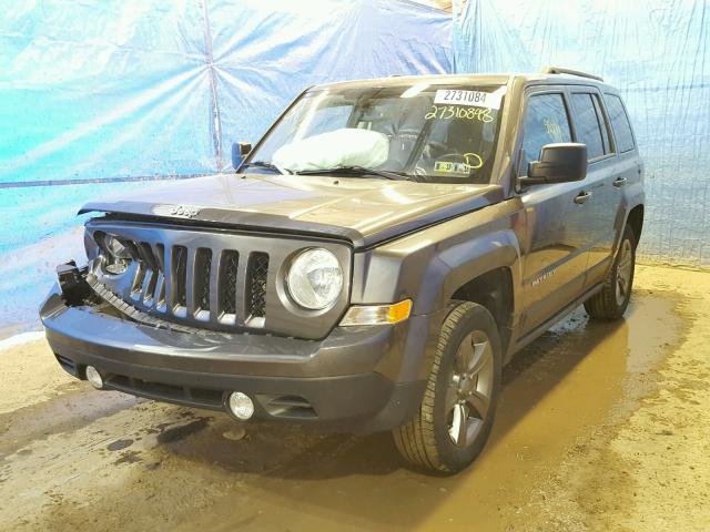 1C4NJRFB7FD347374 - 2015 JEEP PATRIOT LA GRAY photo 2