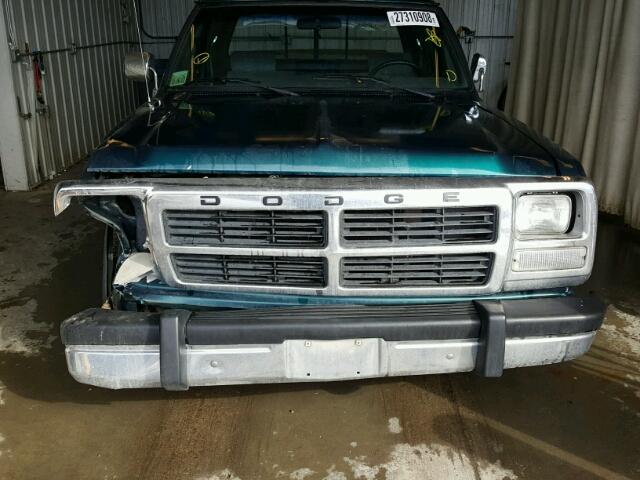 3B7HE13Y4PM165083 - 1993 DODGE D-SERIES D GREEN photo 10