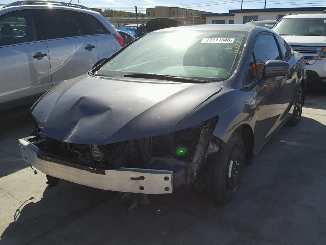 2HGFG3B82FH522354 - 2015 HONDA CIVIC EX ნაცრისფერი ფოტო 2