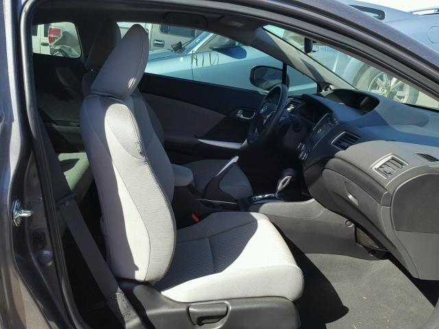 2HGFG3B82FH522354 - 2015 HONDA CIVIC EX ნაცრისფერი ფოტო 5