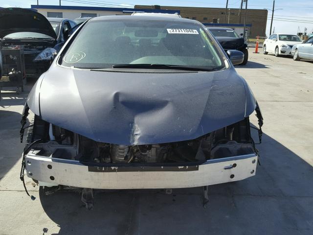 2HGFG3B82FH522354 - 2015 HONDA CIVIC EX GRAY photo 9