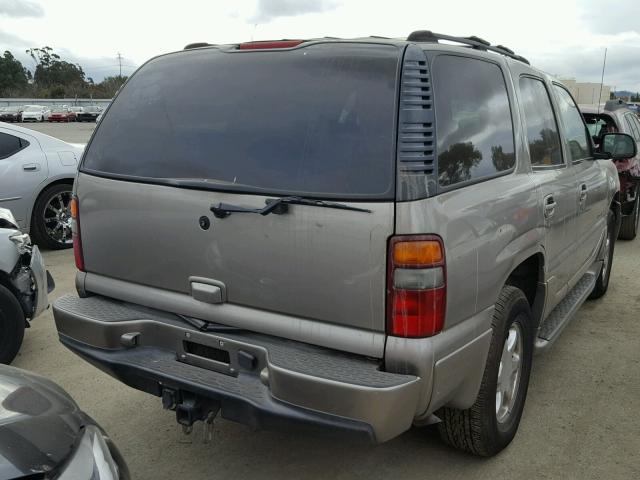 1GKEK63U72J160136 - 2002 GMC DENALI BEIGE photo 4